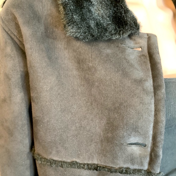 LG•BC CLOTHING ORIGINAL•SEXY•COZY BLACK COAT• - Picture 11 of 11